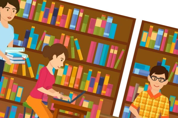 کتابخانه در اصفهان دکتر آذین گازر