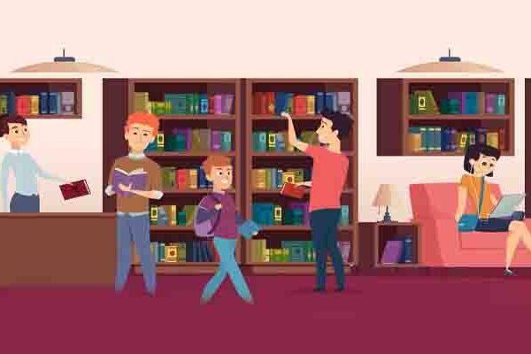 کتابخانه در اصفهان دکتر آذین گازر