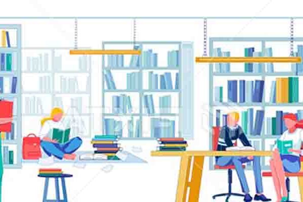 کتابخانه در اصفهان دکتر آذین گازر