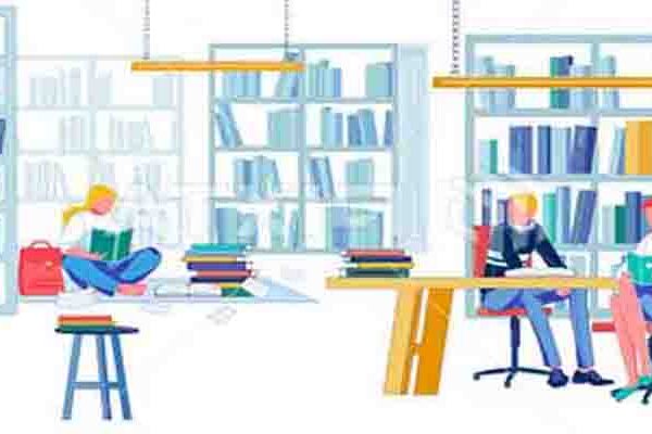 کتابخانه در اصفهان دکتر آذین گازر