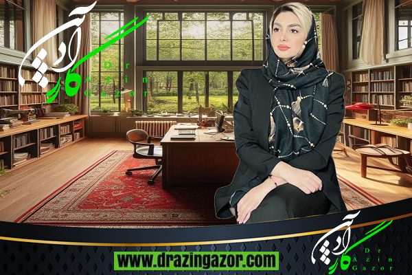 کتابخوانی در سالن مطالعه و دنیای اطلاعات