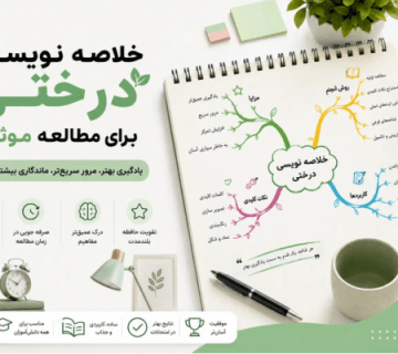 خلاصه نویسی درختی 360x320